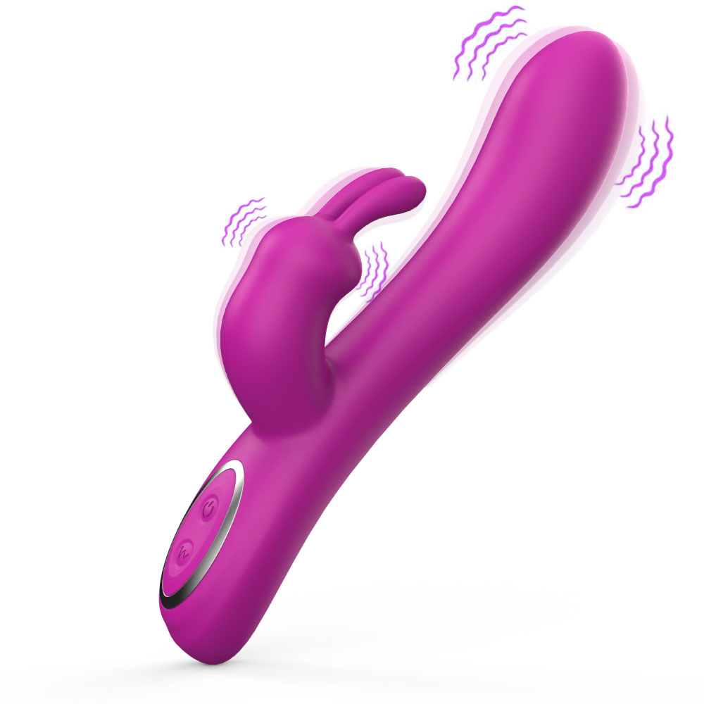 Głowa królika g-spot wibrator dla początkujących stymulator łechtaczki wibrator Dildo USB produkty dla dorosłych wibratory